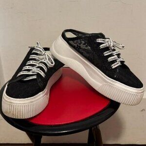 Unbranded slingback mesh platform sneakers, s. 6.5 US/37 EU